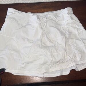 Lululemon White Skirt